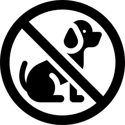 no dogs